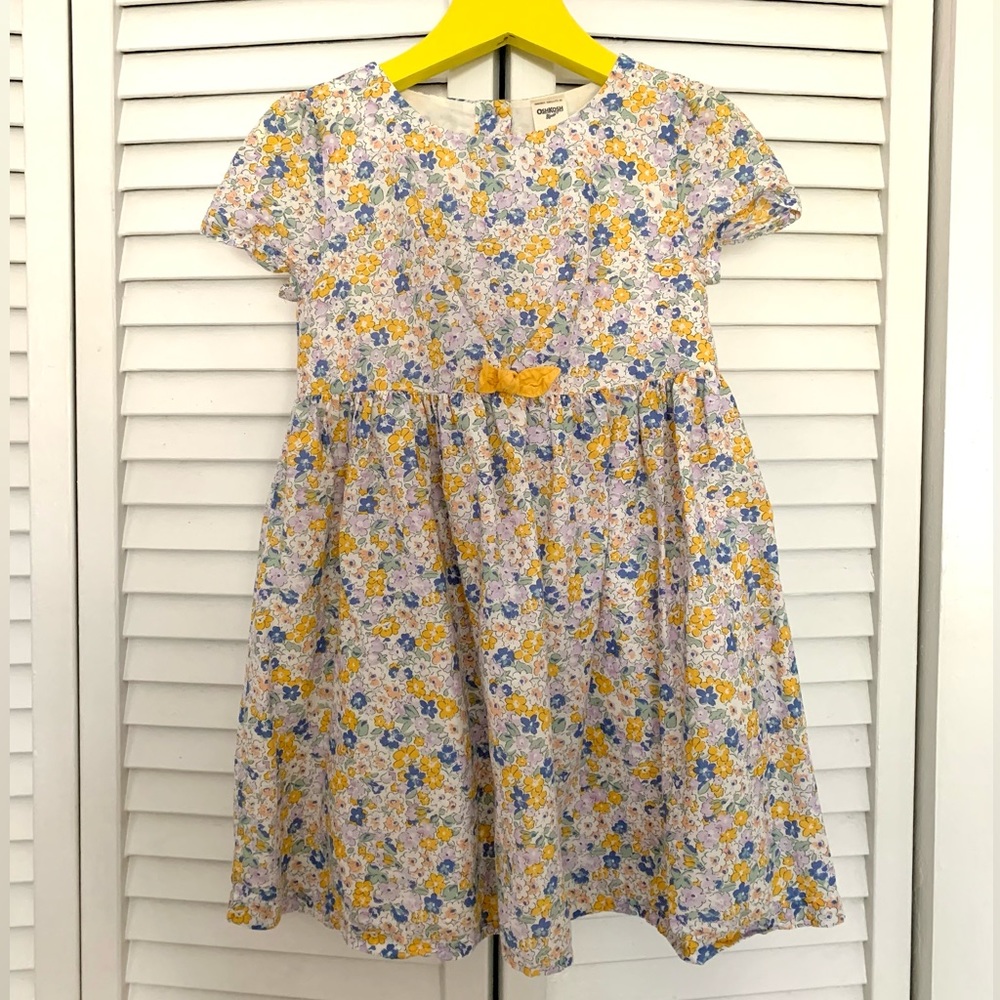 OshKosh Floral Toddler Dress in Like-New Condition!